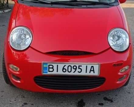 Чери Джагги 2008 в Кобеляках на Automoto.ua Красный Чери Джагги, объемом двигателя 1.1 л и пробегом 106 тыс. км за 2300 $, фото 1 на Automoto.ua