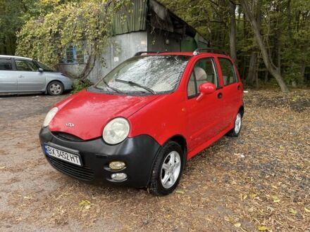 Чери Джагги 2008 в Хмельницком на Automoto.ua Красный Чери Джагги, объемом двигателя 1.1 л и пробегом 105 тыс. км за 1200 $, фото 1 на Automoto.ua