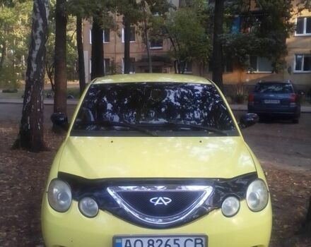 Желтый Чери Джагги, объемом двигателя 1.3 л и пробегом 150 тыс. км за 1600 $, фото 2 на Automoto.ua