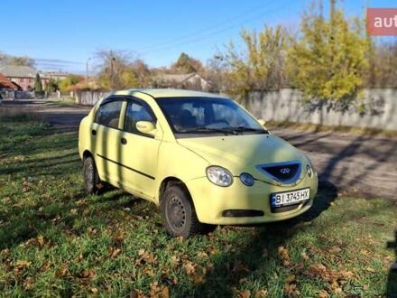 Жовтий Чері Джаггі, об'ємом двигуна 1.3 л та пробігом 167 тис. км за 1700 $, фото 1 на Automoto.ua