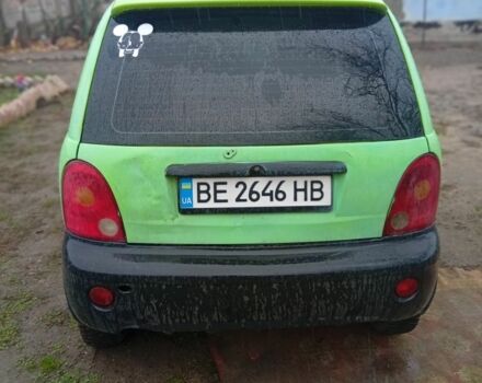 Зеленый Чери Джагги, объемом двигателя 0.8 л и пробегом 3 тыс. км за 950 $, фото 3 на Automoto.ua