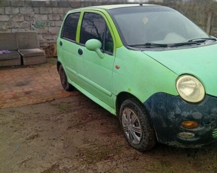 Зеленый Чери Джагги, объемом двигателя 0.8 л и пробегом 3 тыс. км за 950 $, фото 1 на Automoto.ua