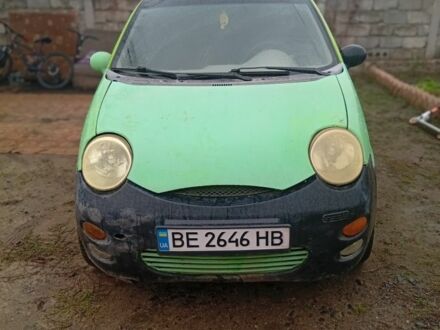 Зеленый Чери Джагги, объемом двигателя 0.8 л и пробегом 3 тыс. км за 950 $, фото 1 на Automoto.ua