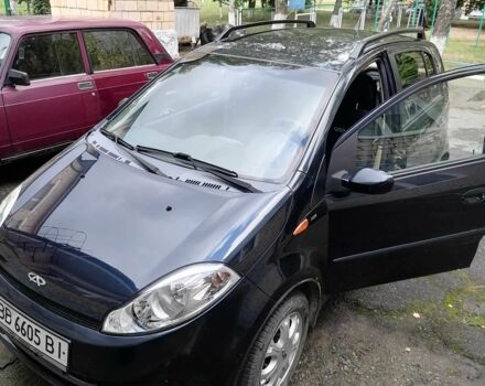 Чорний Чері Кімо, об'ємом двигуна 1.3 л та пробігом 65 тис. км за 3500 $, фото 6 на Automoto.ua
