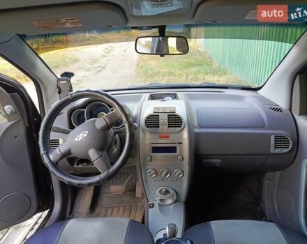 Черный Чери Кимо, объемом двигателя 1.3 л и пробегом 77 тыс. км за 3600 $, фото 5 на Automoto.ua