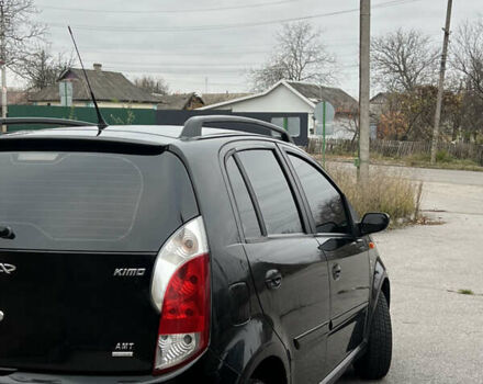 Черный Чери Кимо, объемом двигателя 1.3 л и пробегом 93 тыс. км за 3500 $, фото 2 на Automoto.ua