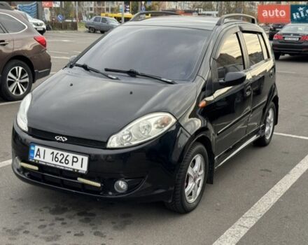 Чорний Чері Кімо, об'ємом двигуна 1.3 л та пробігом 200 тис. км за 2100 $, фото 1 на Automoto.ua