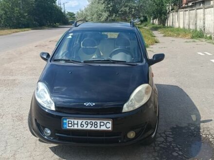 Черный Чери Кимо, объемом двигателя 1.3 л и пробегом 123 тыс. км за 2200 $, фото 1 на Automoto.ua