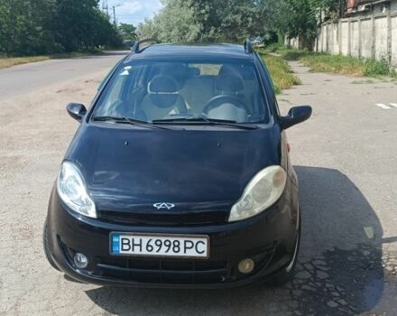 Черный Чери Кимо, объемом двигателя 1.3 л и пробегом 123 тыс. км за 2200 $, фото 1 на Automoto.ua