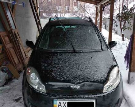 Чорний Чері Кімо, об'ємом двигуна 1.3 л та пробігом 38 тис. км за 4200 $, фото 1 на Automoto.ua
