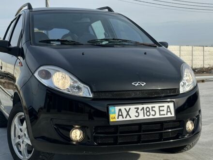 Чорний Чері Кімо, об'ємом двигуна 1.3 л та пробігом 130 тис. км за 2510 $, фото 1 на Automoto.ua