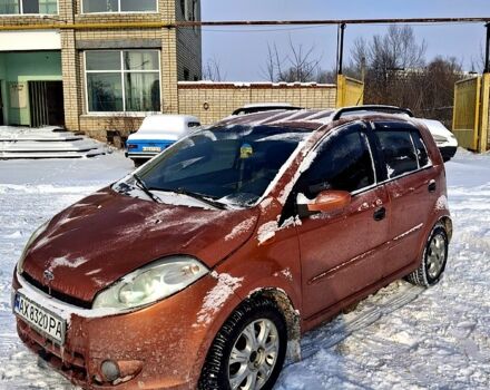 Коричневий Чері Кімо, об'ємом двигуна 1.3 л та пробігом 21100 тис. км за 1750 $, фото 1 на Automoto.ua