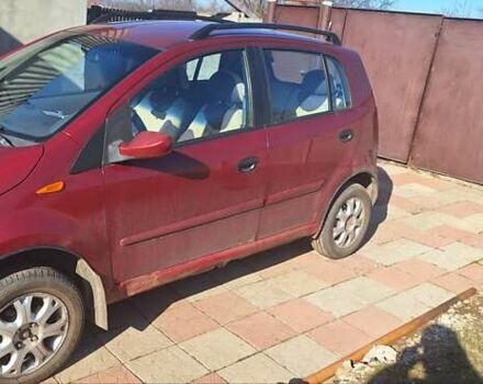 Красный Чери Кимо, объемом двигателя 1.3 л и пробегом 80 тыс. км за 1600 $, фото 3 на Automoto.ua