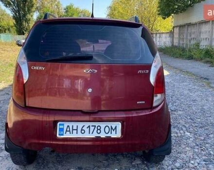 Красный Чери Кимо, объемом двигателя 1.3 л и пробегом 105 тыс. км за 3000 $, фото 2 на Automoto.ua