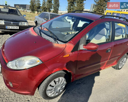 Красный Чери Кимо, объемом двигателя 1.3 л и пробегом 205 тыс. км за 1500 $, фото 3 на Automoto.ua