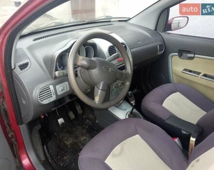 Червоний Чері Кімо, об'ємом двигуна 1.3 л та пробігом 256 тис. км за 1950 $, фото 6 на Automoto.ua