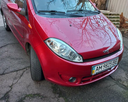 Красный Чери Кимо, объемом двигателя 1.3 л и пробегом 59 тыс. км за 4200 $, фото 2 на Automoto.ua