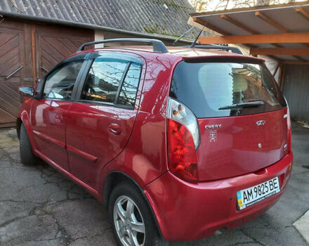 Красный Чери Кимо, объемом двигателя 1.3 л и пробегом 59 тыс. км за 4200 $, фото 3 на Automoto.ua