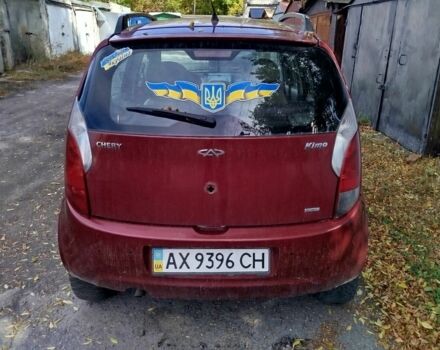 Красный Чери Кимо, объемом двигателя 1.3 л и пробегом 175 тыс. км за 2200 $, фото 2 на Automoto.ua