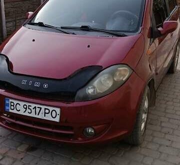 Чери Кимо 2008 в Золочеве на Automoto.ua Красный Чери Кимо, объемом двигателя 1.3 л и пробегом 127 тыс. км за 1800 $, фото 1 на Automoto.ua