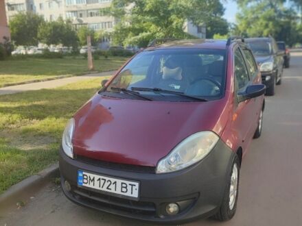 Чері Кімо 2008 у Сумах на Automoto.ua Червоний Чері Кімо, об'ємом двигуна 1.3 л та пробігом 200 тис. км за 2300 $, фото 1 на Automoto.ua