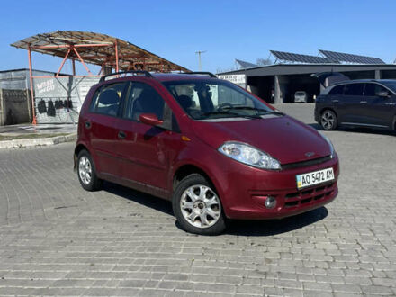 Чери Кимо 2008 в Ужгороде на Automoto.ua Красный Чери Кимо, объемом двигателя 1.3 л и пробегом 68 тыс. км за 2300 $, фото 1 на Automoto.ua