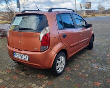 Жовтий Чері Кімо, об'ємом двигуна 1.3 л та пробігом 180 тис. км за 2000 $, фото 3 на Automoto.ua