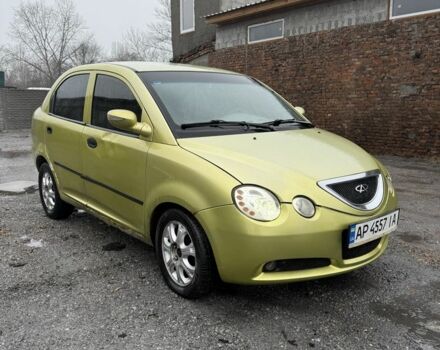 Жовтий Чері Кімо, об'ємом двигуна 1.3 л та пробігом 170 тис. км за 900 $, фото 1 на Automoto.ua