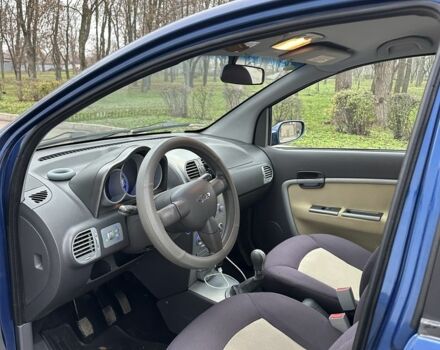 Синий Чери Кимо, объемом двигателя 1.3 л и пробегом 61 тыс. км за 3850 $, фото 13 на Automoto.ua