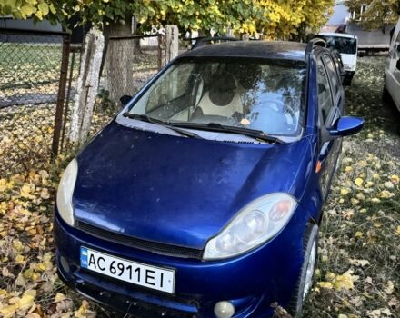 Синий Чери Кимо, объемом двигателя 1.3 л и пробегом 94 тыс. км за 1500 $, фото 5 на Automoto.ua