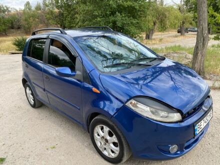 Чери Кимо 2008 в Николаеве на Automoto.ua Синий Чери Кимо, объемом двигателя 1.3 л и пробегом 190 тыс. км за 1750 $, фото 1 на Automoto.ua