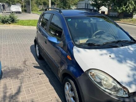 Синій Чері Кімо, об'ємом двигуна 1.3 л та пробігом 201 тис. км за 2200 $, фото 1 на Automoto.ua