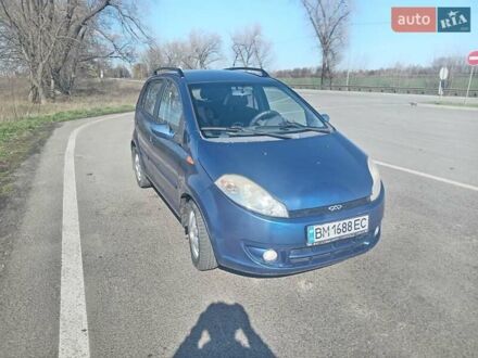 Чери Кимо 2008 в Ромнах на Automoto.ua Синий Чери Кимо, объемом двигателя 1.3 л и пробегом 300 тыс. км за 2100 $, фото 1 на Automoto.ua