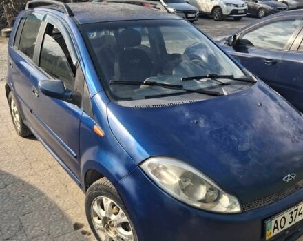 Синий Чери Кимо, объемом двигателя 1.3 л и пробегом 2 тыс. км за 1400 $, фото 1 на Automoto.ua