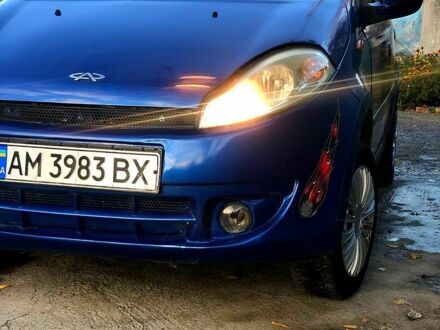 Чері Кімо 2008 у Житомирі на Automoto.ua Синій Чері Кімо, об'ємом двигуна 1.3 л та пробігом 130 тис. км за 1350 $, фото 1 на Automoto.ua