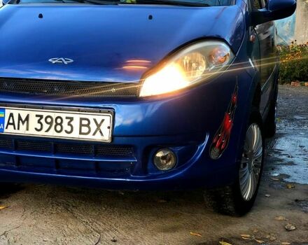 Чері Кімо 2008 у Житомирі на Automoto.ua Синій Чері Кімо, об'ємом двигуна 1.3 л та пробігом 130 тис. км за 1350 $, фото 1 на Automoto.ua