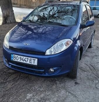Синий Чери Кимо, объемом двигателя 1.3 л и пробегом 34 тыс. км за 3600 $, фото 1 на Automoto.ua