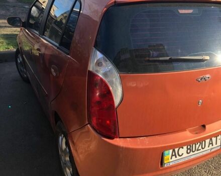 Помаранчевий Чері Кімо, об'ємом двигуна 1.3 л та пробігом 65 тис. км за 2300 $, фото 3 на Automoto.ua