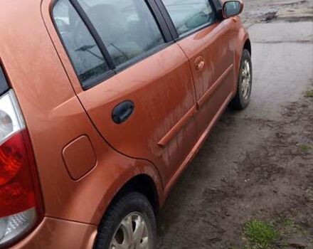 Оранжевый Чери Кимо, объемом двигателя 1.3 л и пробегом 78 тыс. км за 2300 $, фото 3 на Automoto.ua