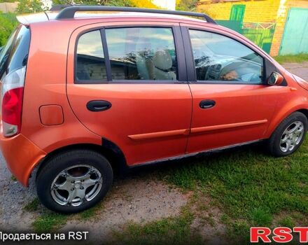 Оранжевый Чери Кимо, объемом двигателя 1.3 л и пробегом 0 тыс. км за 1000 $, фото 2 на Automoto.ua