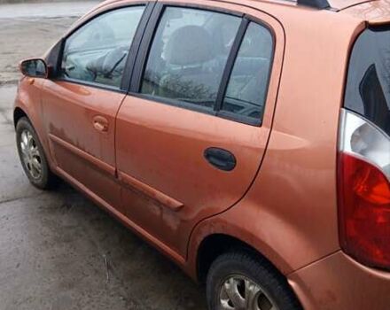 Оранжевый Чери Кимо, объемом двигателя 1.3 л и пробегом 78 тыс. км за 2300 $, фото 4 на Automoto.ua