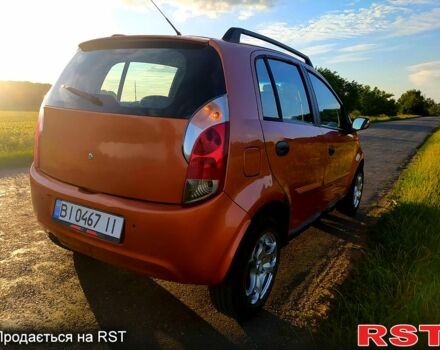 Оранжевый Чери Кимо, объемом двигателя 1.3 л и пробегом 0 тыс. км за 1000 $, фото 3 на Automoto.ua