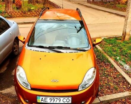 Помаранчевий Чері Кімо, об'ємом двигуна 1.3 л та пробігом 454 тис. км за 2100 $, фото 5 на Automoto.ua