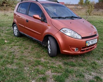 Оранжевый Чери Кимо, объемом двигателя 1.3 л и пробегом 143 тыс. км за 3200 $, фото 3 на Automoto.ua