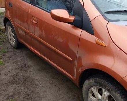 Оранжевый Чери Кимо, объемом двигателя 1.3 л и пробегом 78 тыс. км за 2300 $, фото 2 на Automoto.ua