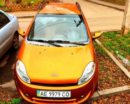 Оранжевый Чери Кимо, объемом двигателя 1.3 л и пробегом 454 тыс. км за 2100 $, фото 6 на Automoto.ua