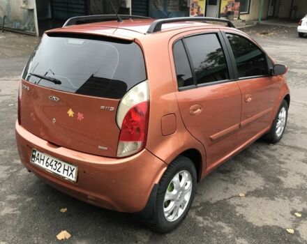 Чери Кимо 2010 в Славянске на Automoto.ua Оранжевый Чери Кимо, объемом двигателя 1.3 л и пробегом 137 тыс. км за 3300 $, фото 2 на Automoto.ua