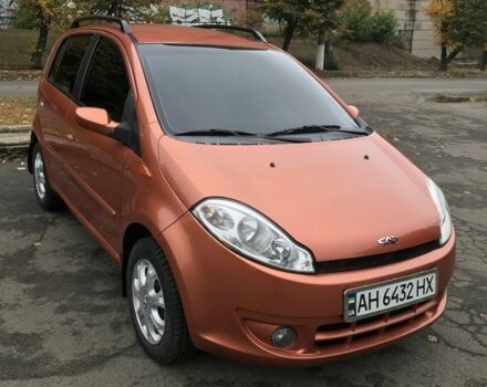 Чери Кимо 2010 в Славянске на Automoto.ua Оранжевый Чери Кимо, объемом двигателя 1.3 л и пробегом 137 тыс. км за 3300 $, фото 1 на Automoto.ua