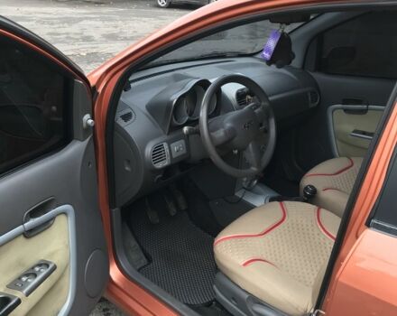 Чери Кимо 2010 в Славянске на Automoto.ua Оранжевый Чери Кимо, объемом двигателя 1.3 л и пробегом 137 тыс. км за 3300 $, фото 4 на Automoto.ua