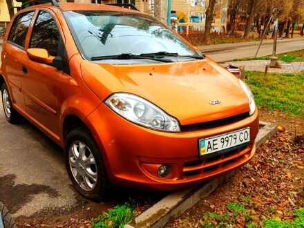Помаранчевий Чері Кімо, об'ємом двигуна 1.3 л та пробігом 454 тис. км за 2100 $, фото 1 на Automoto.ua